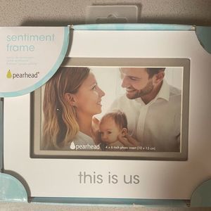 Sentiment picture frame  